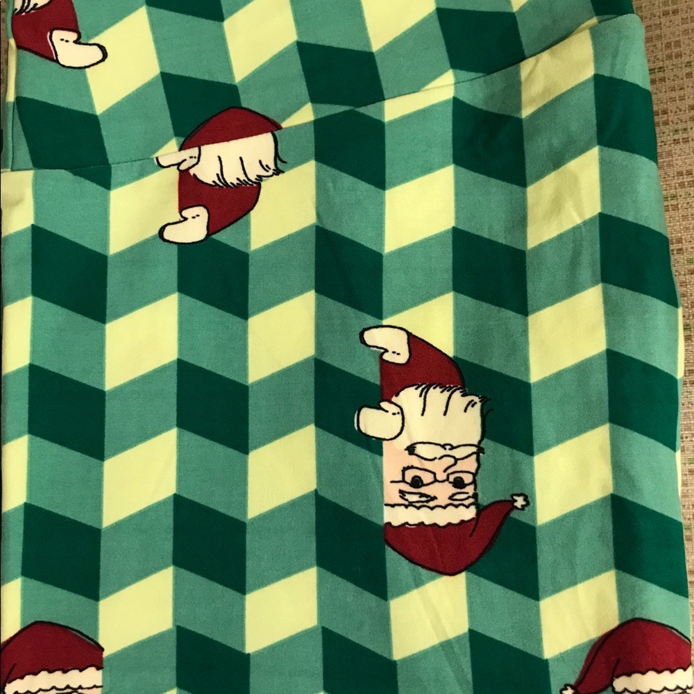 LULAROE TC2 HOLIDAY LEGGINGS, brand new